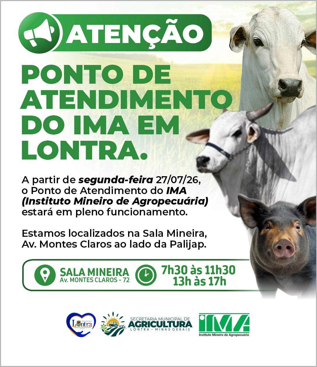 PONTO DE ATENDIMENTO DO IMA